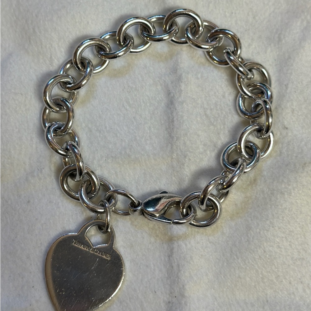 Tiffany & Co. Silver Heart Bracelet